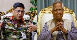 Army chief puts Yunus on notice