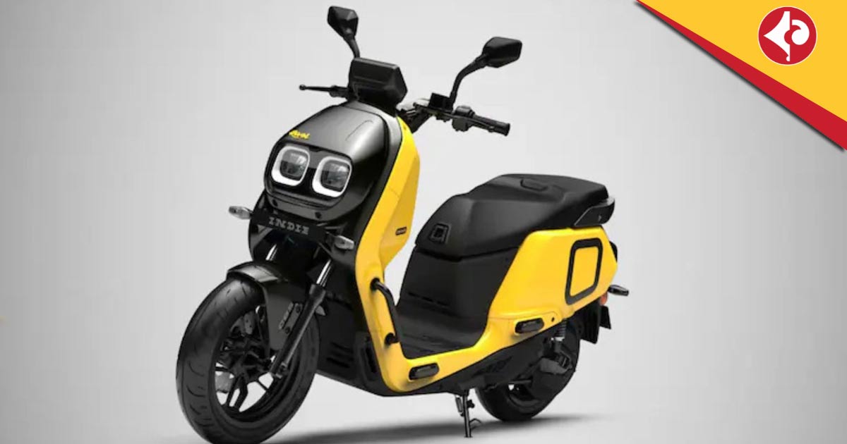 Yamaha Electric Scooter based on River Indie Spotted Testing in India