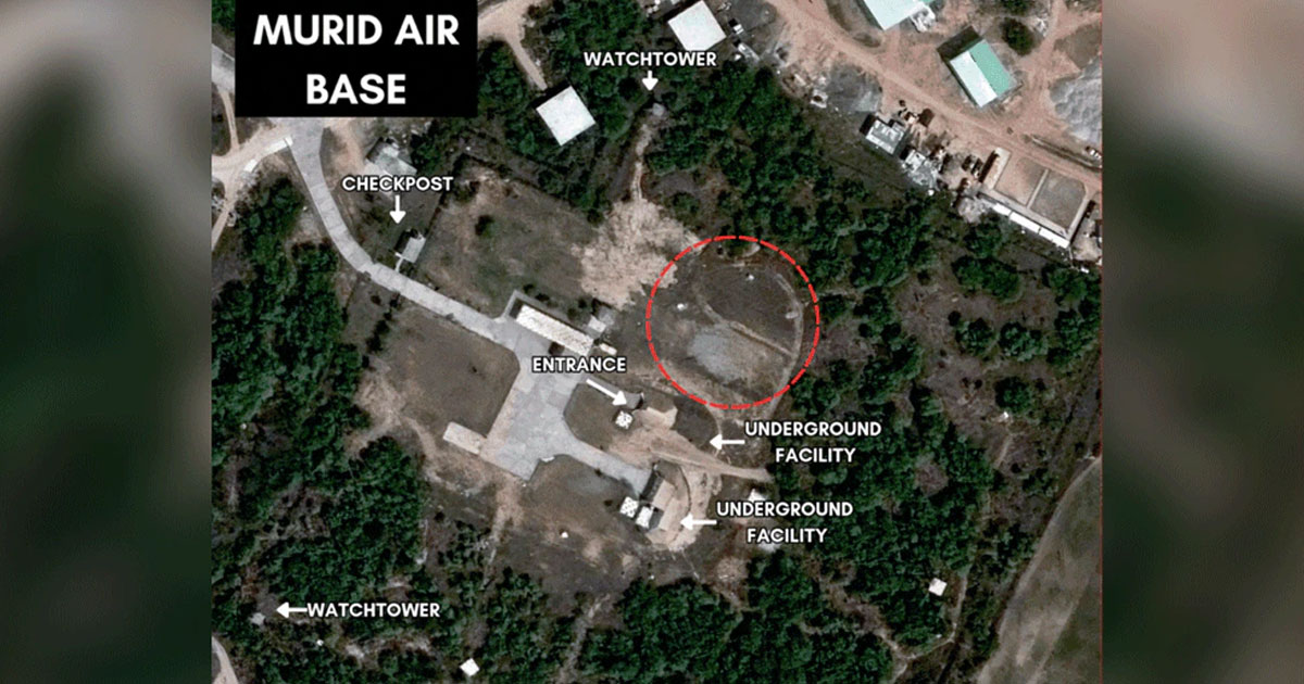 Satellite Images Pakistan Airstrike