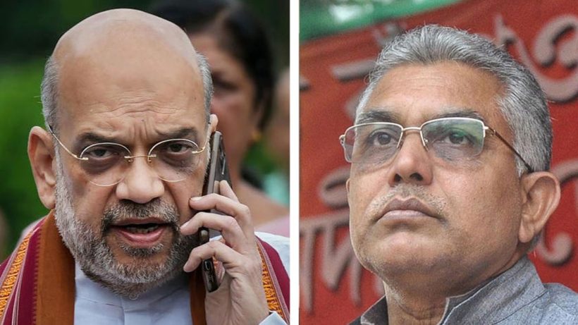 "Dilip Ghosh Calls Home Minister Amit Shah Over Viral Video Controversy"