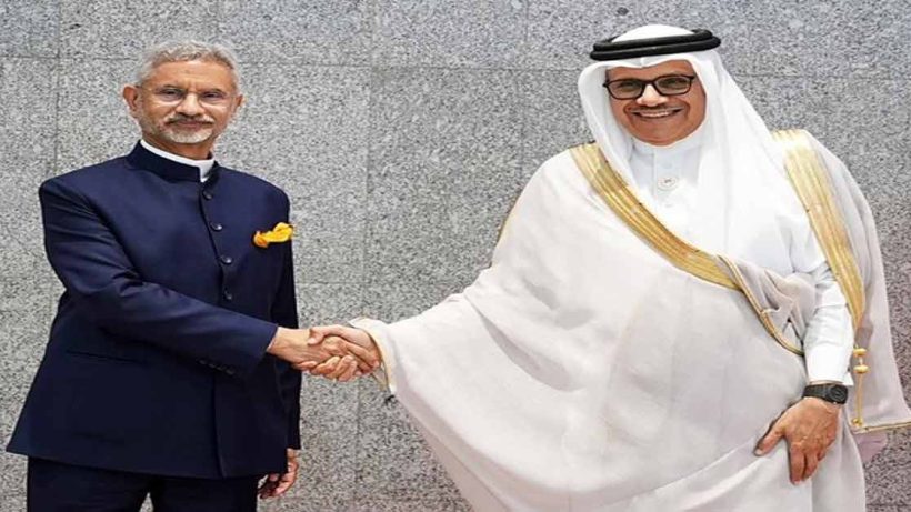 bahrain minister with india