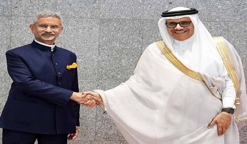 bahrain minister with india