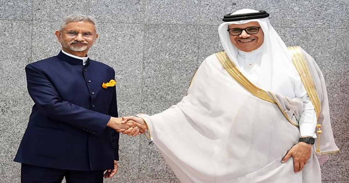 bahrain minister with india