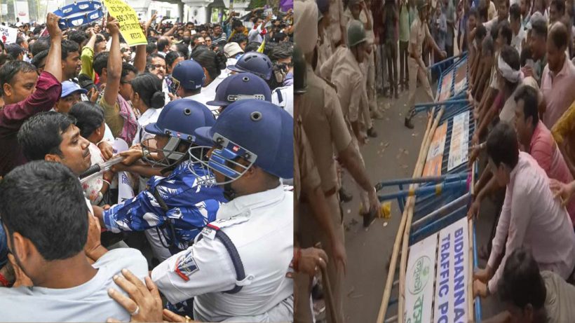 West Bengal Teachers Protest