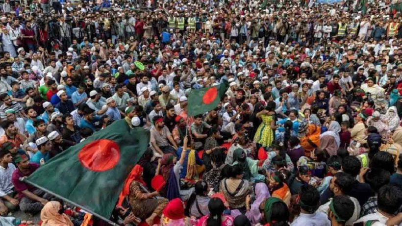 east-bengal protest going on