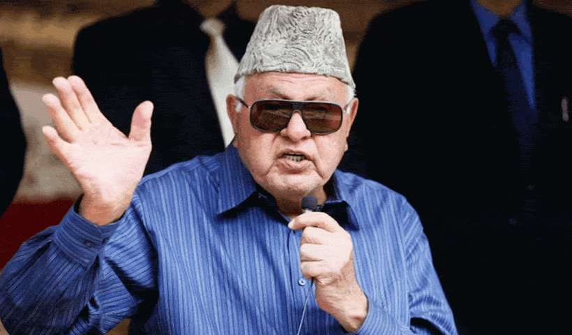 farooq abdullah on indus water treaty