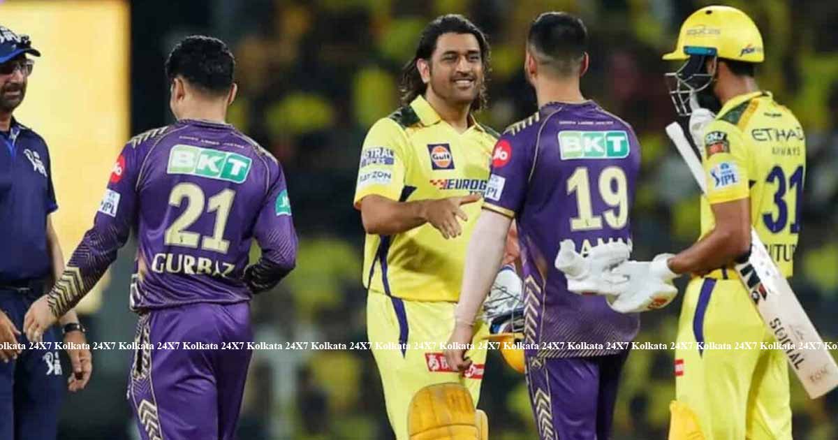 in IPL 2025 KKR vs CSK high voltage match