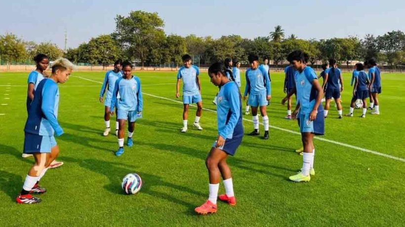 indian women's football team