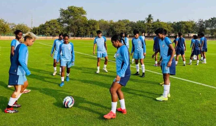 indian women's football team