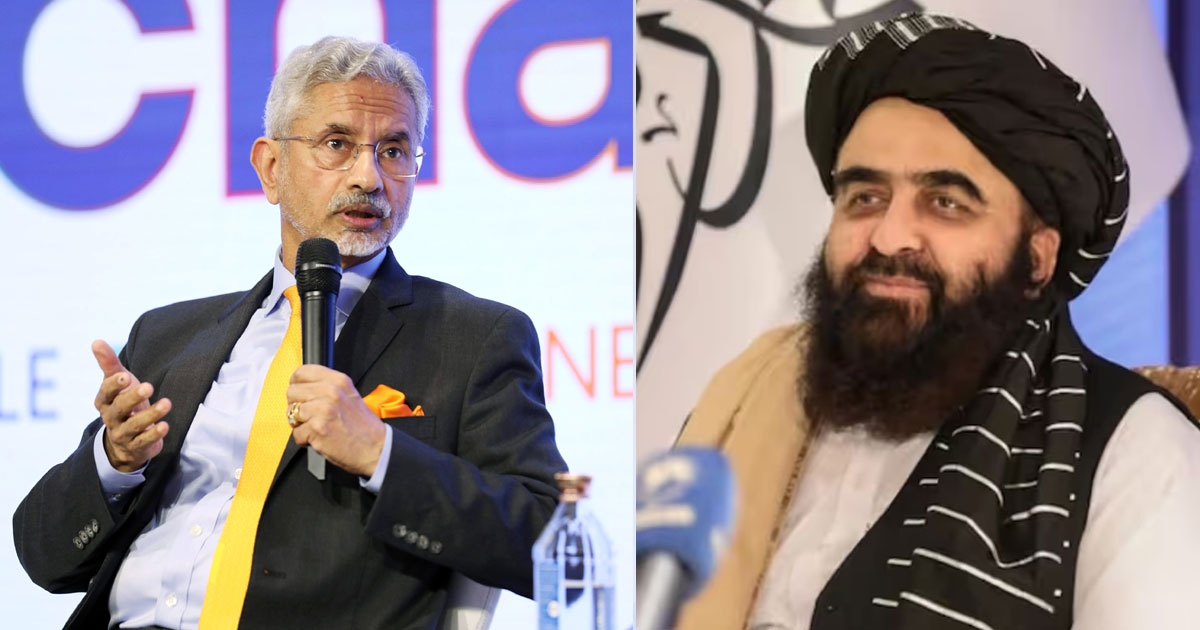 Jaishankar speaks to Taliban minister