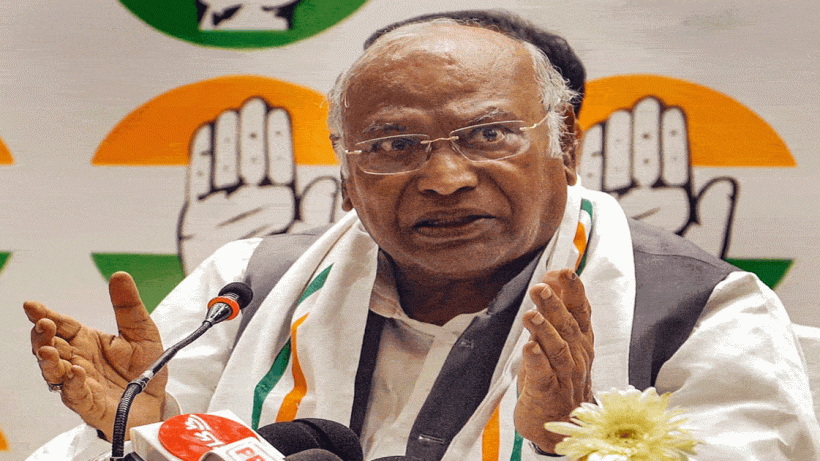 kharge asks for upliftment of sc st