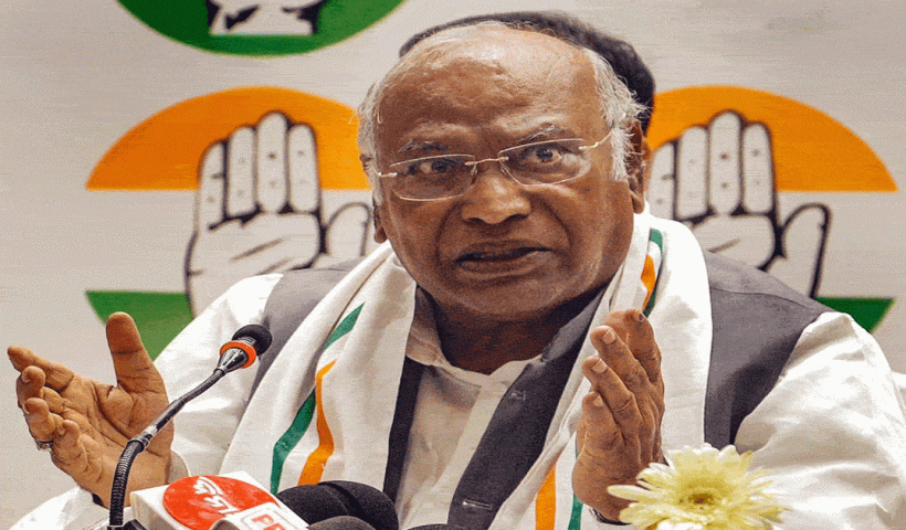 kharge asks for upliftment of sc st