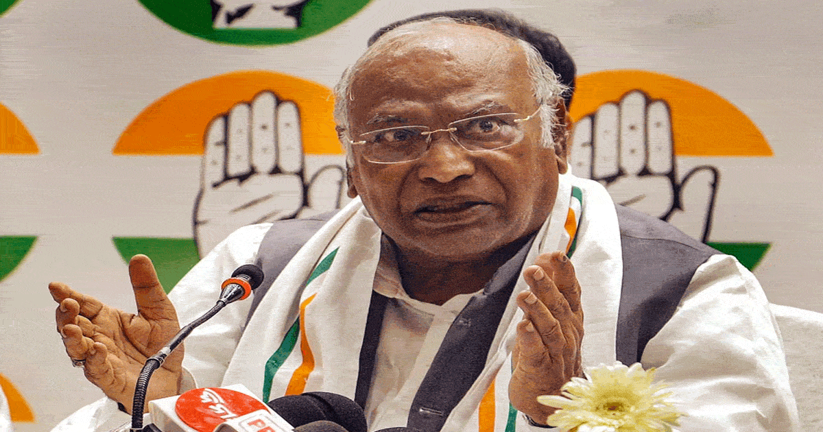 kharge asks for upliftment of sc st
