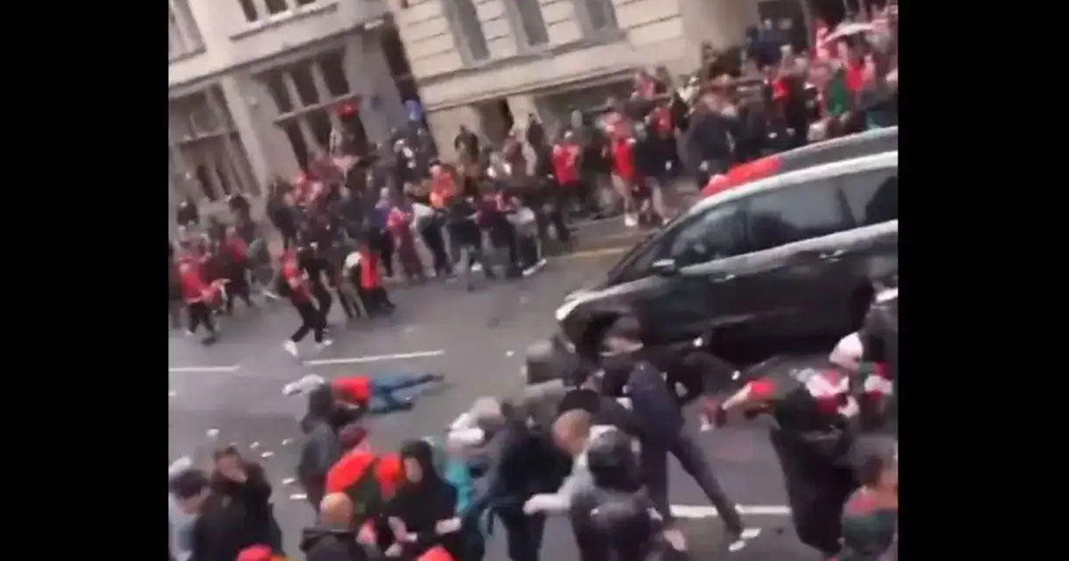 Liverpool Parade Car Crash