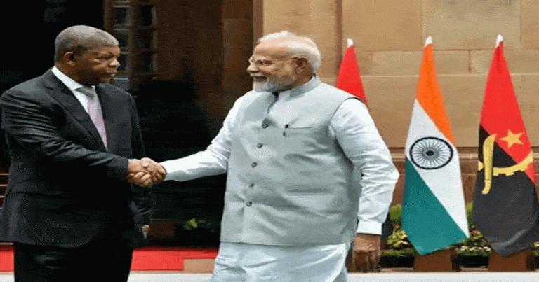 modi speech in angola