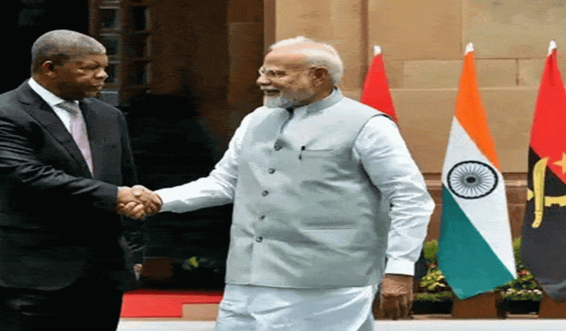 modi speech in angola