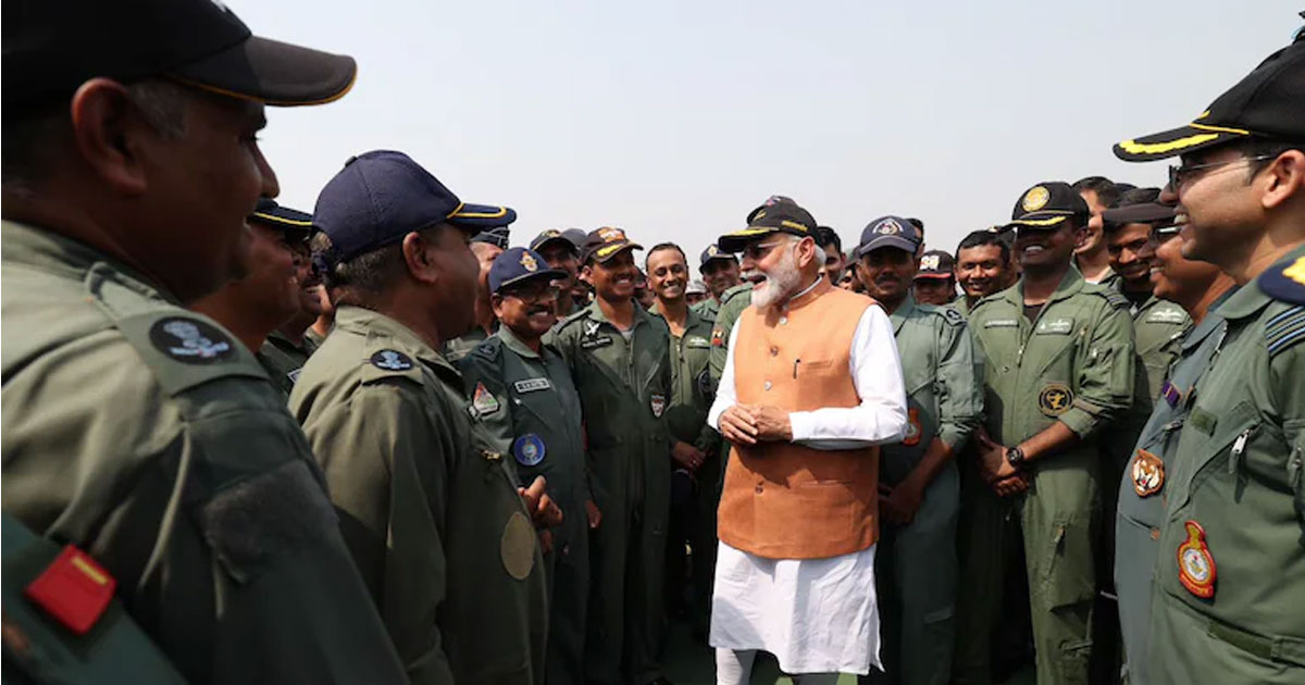 PM Modi Visits Adampur Airbase