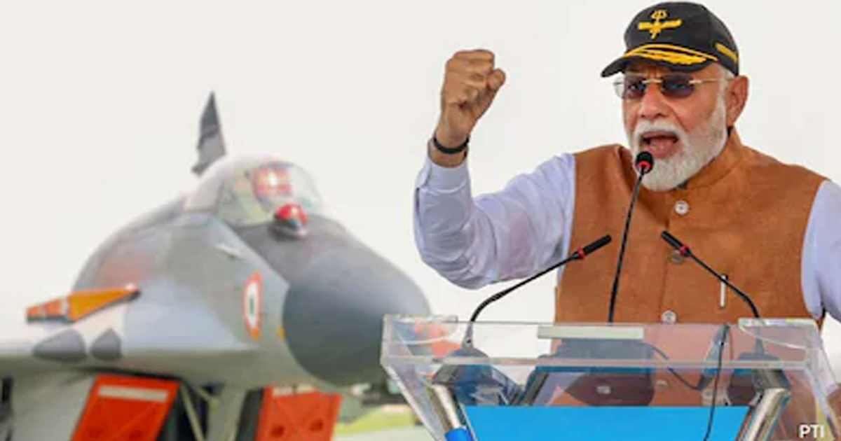 pm modi adampur airbase visit