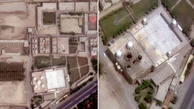 Satellite imagery confirms strikes