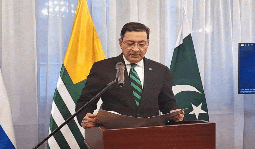pakistan envoy threats india