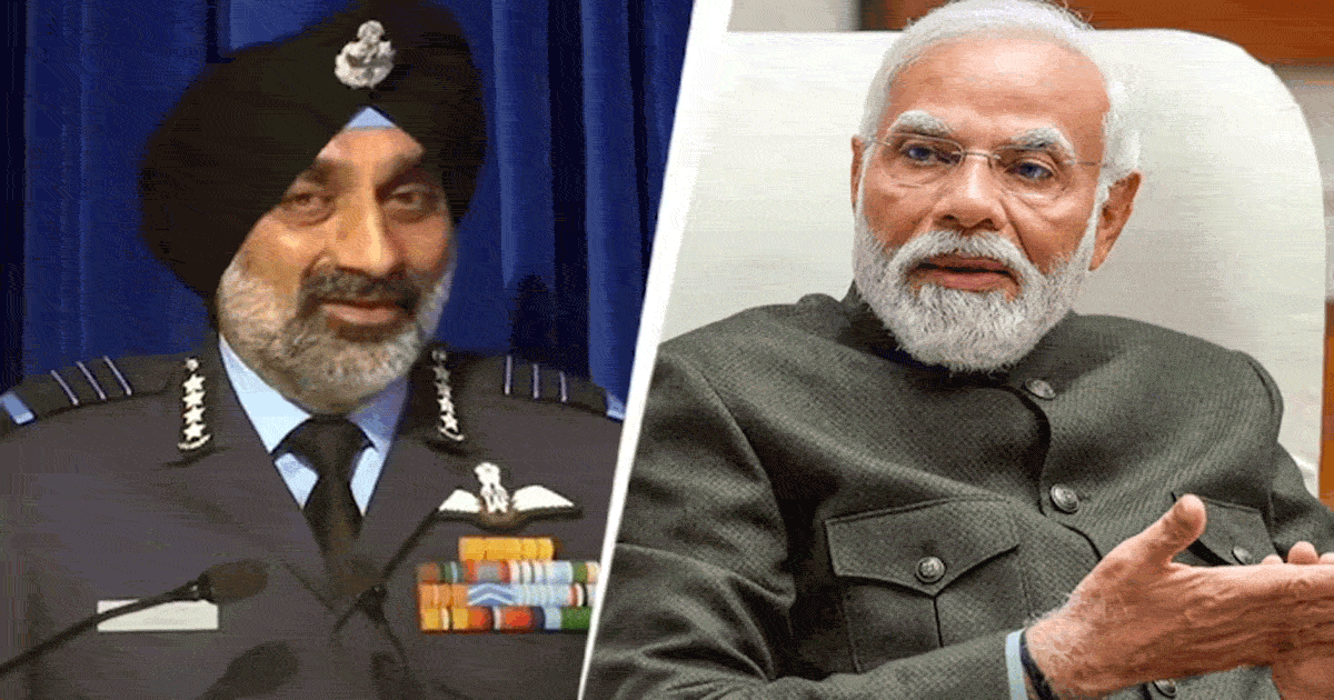 pm meets air marshal