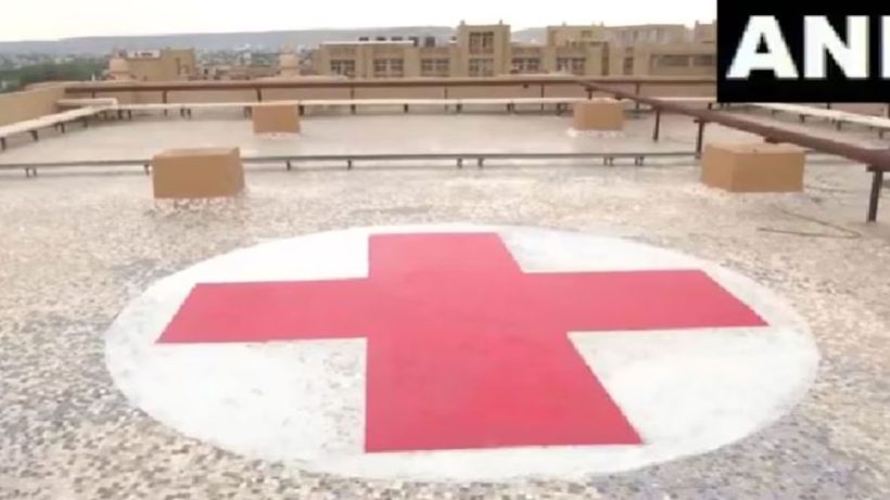 Delhi hospital red cross