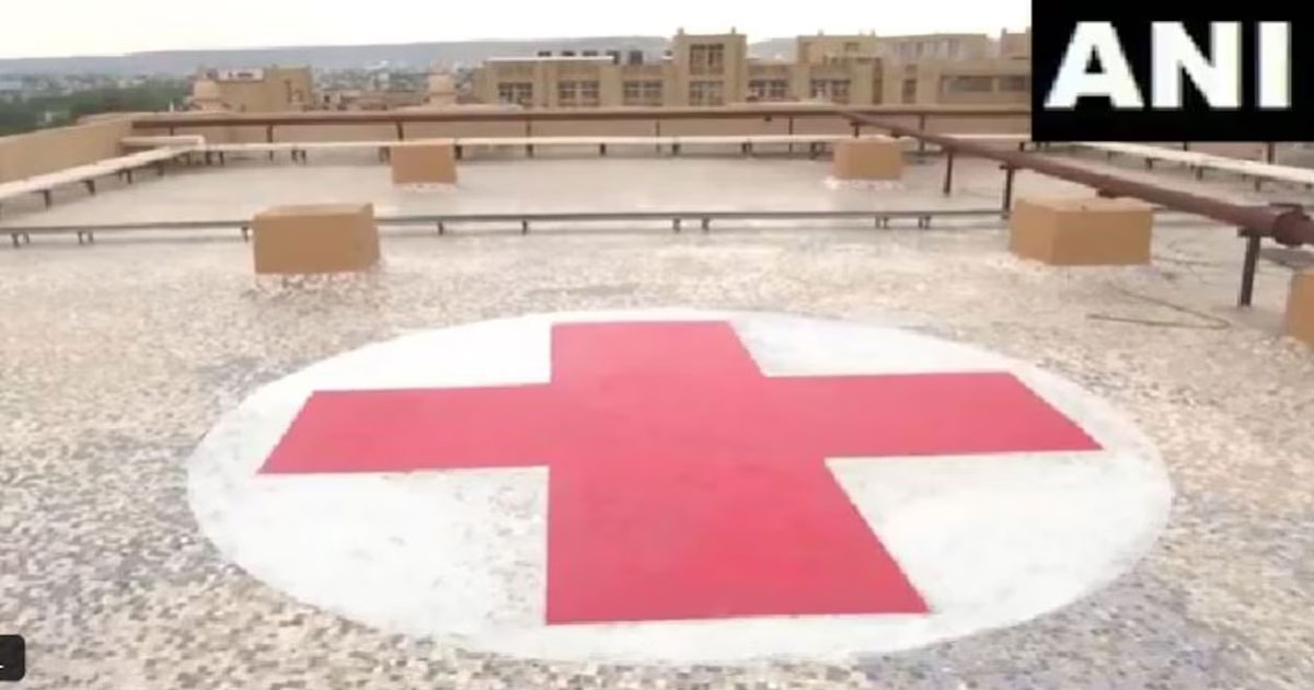 Delhi hospital red cross