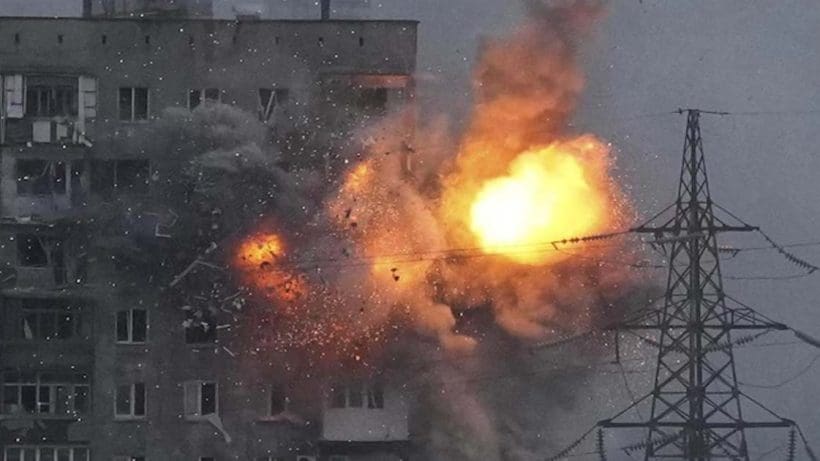 russia airstrike in ukraine