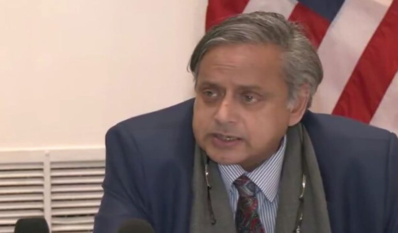 shashi-tharoor in new York