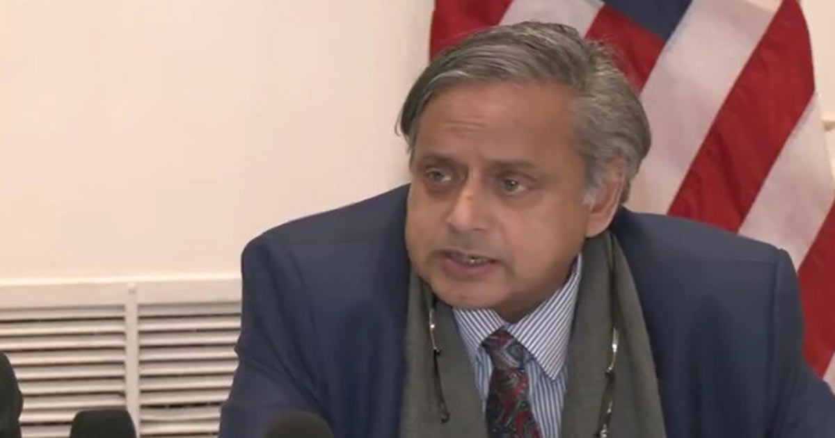 shashi-tharoor in new York