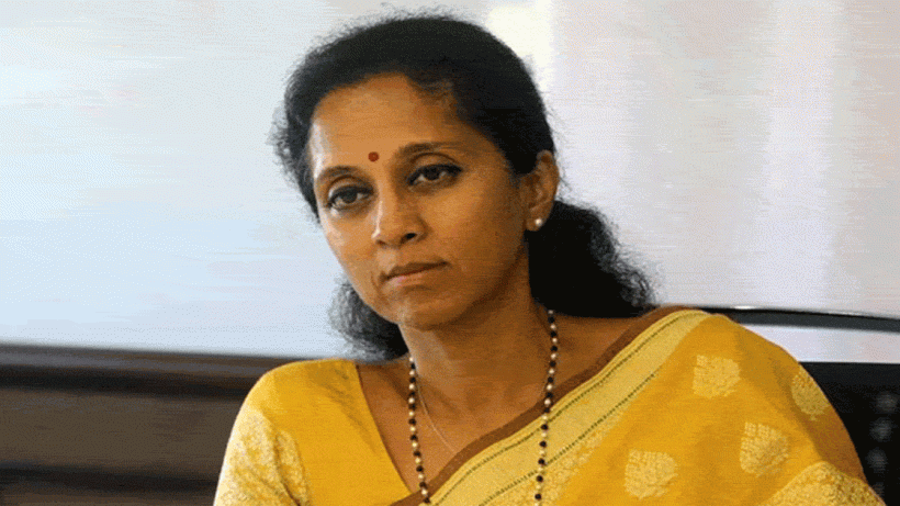 bjp slams supriya sule