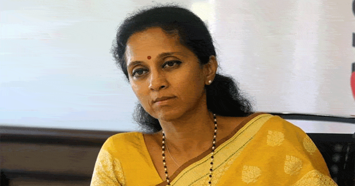 bjp slams supriya sule