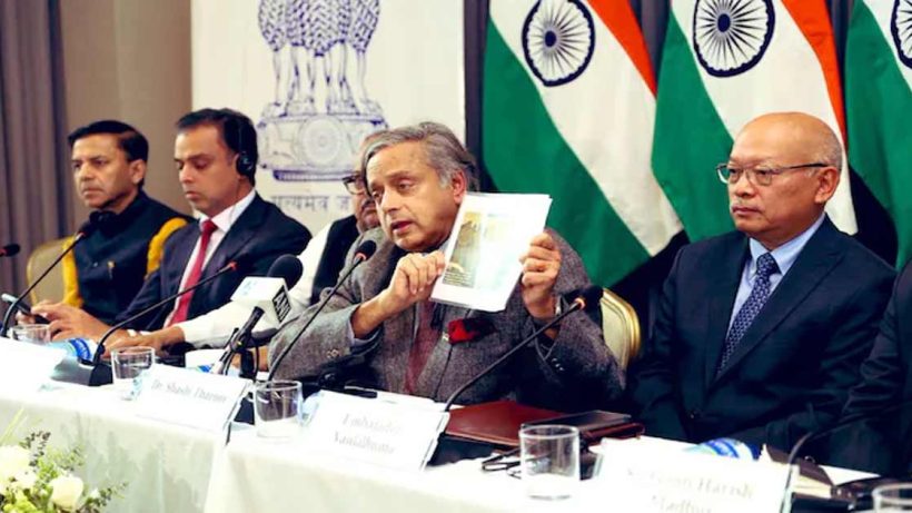 tharoor tactical move in Colombia