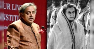 tharoor tells about indira gandhi