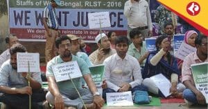 west bengal teachers protest