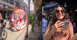 Indian YouTuber armed guards Pakistan