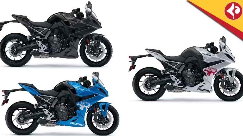 2025 Suzuki GSX-8R launched in 3 colours