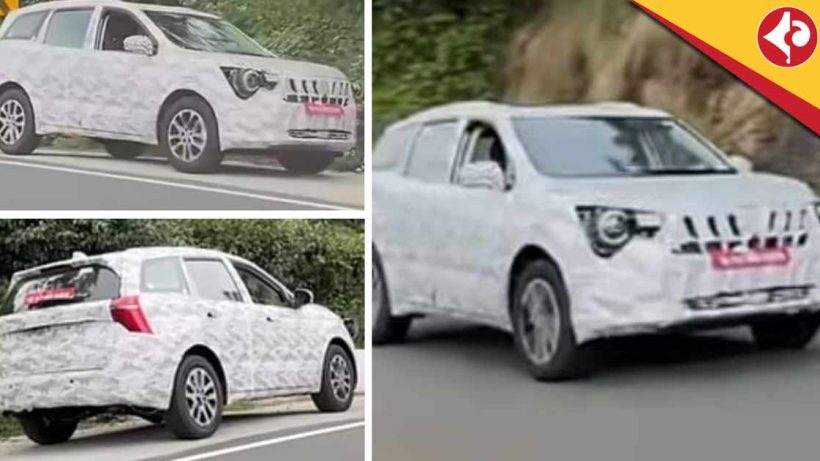 2026 Mahindra XUV700 facelift spotted for the first time