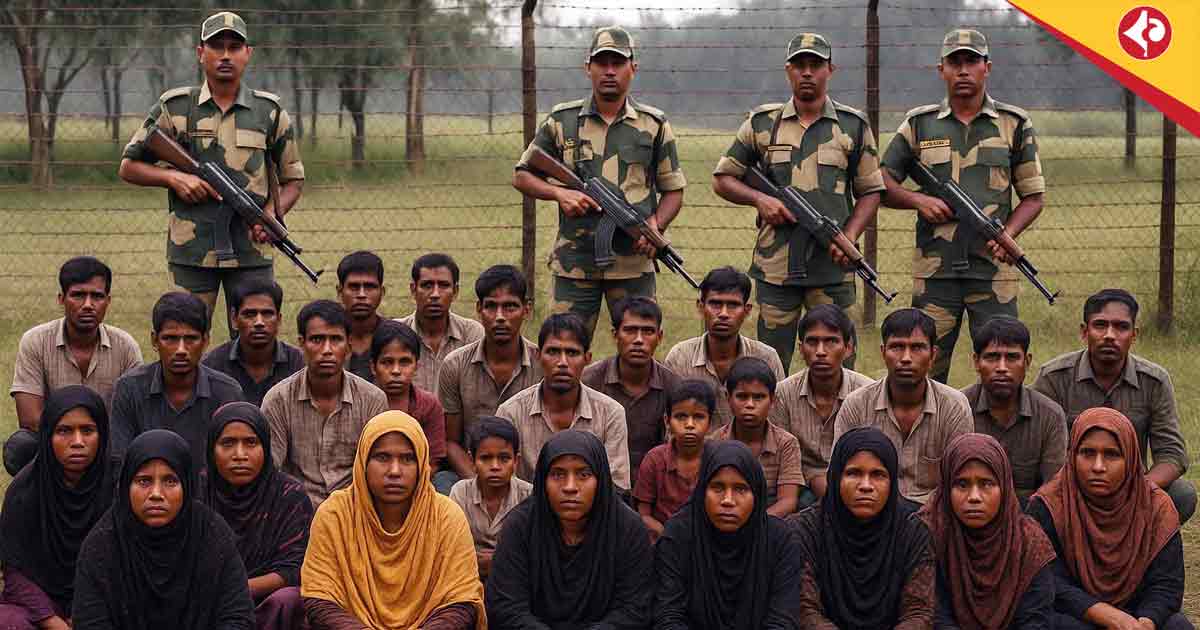 22 Rohingya Migrants Arrested Near Bangladesh Border in Baduria