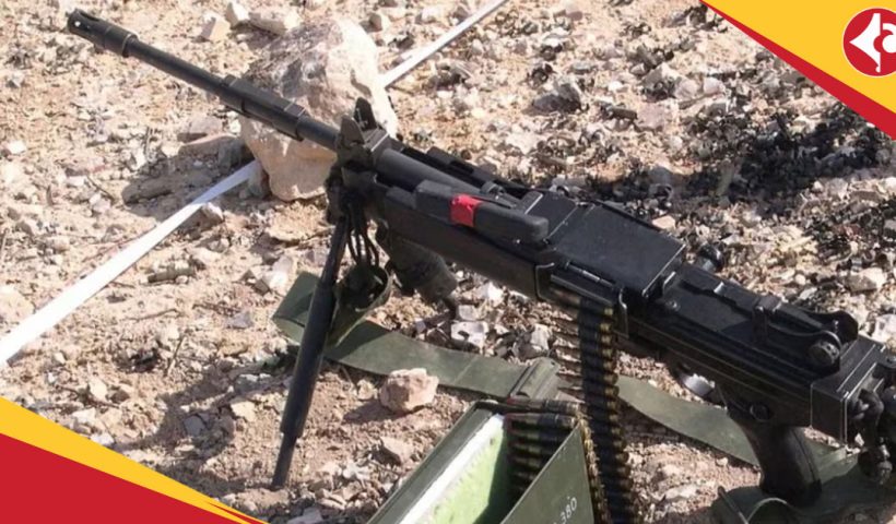 AI-powered machine gun