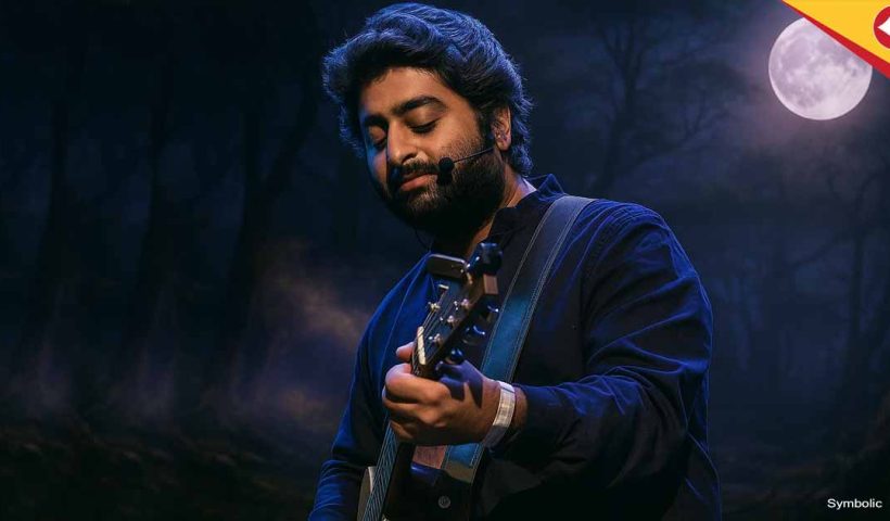 Arijit Singh Spotted Scouting Ausgram Jungle for Movie Shooting at Midnight