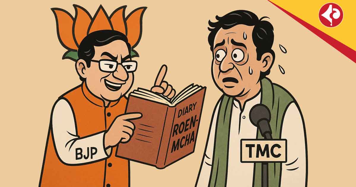 BJP Mocks TMC Spokespersons’ “Daily Routine” on Social Media Amid Political Tensions in Bengal