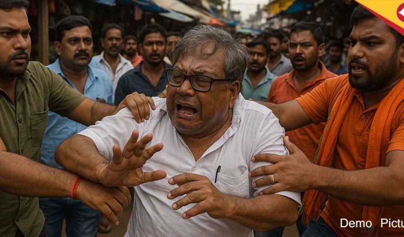 BJP Workers Allegedly Assault Minister’s Husband in Bankura Market