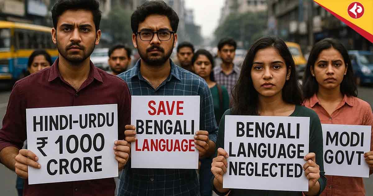 Hindi-Urdu Get Billions, Bengali Language Neglected Under Modi in 2025