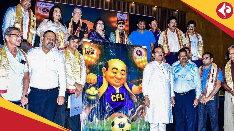 CFL 2025 dedicated to Indian Football Team Former Footballer Pradip Kumar Banerjee with IFA announced Mascot Gopal Bhar