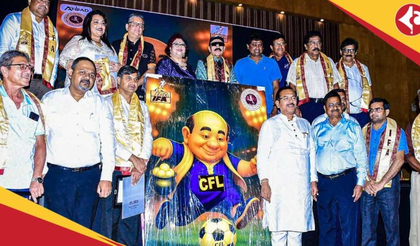 CFL 2025 dedicated to Indian Football Team Former Footballer Pradip Kumar Banerjee with IFA announced Mascot Gopal Bhar