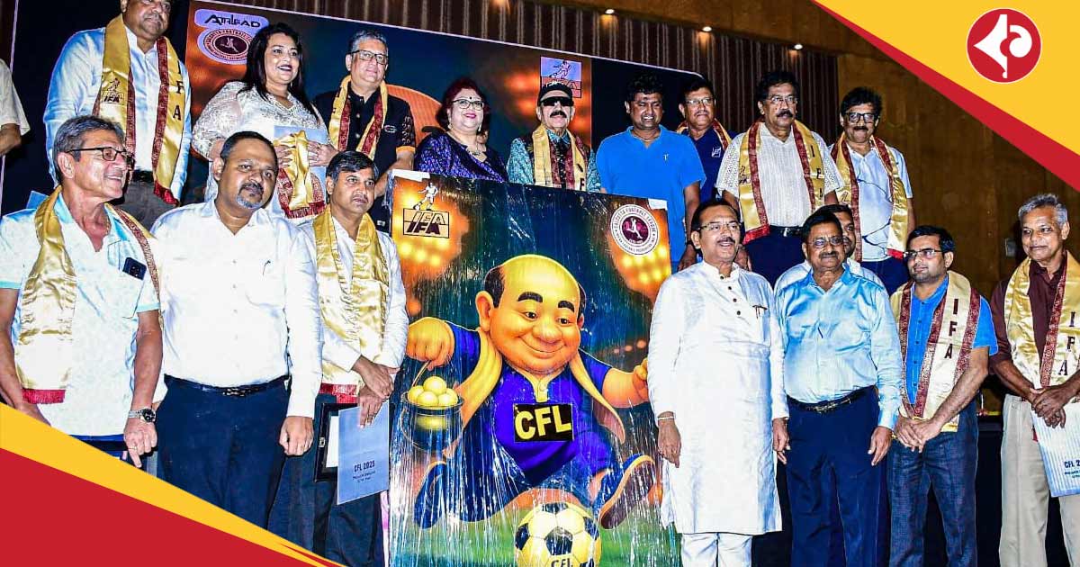 CFL 2025 dedicated to Indian Football Team Former Footballer Pradip Kumar Banerjee with IFA announced Mascot Gopal Bhar