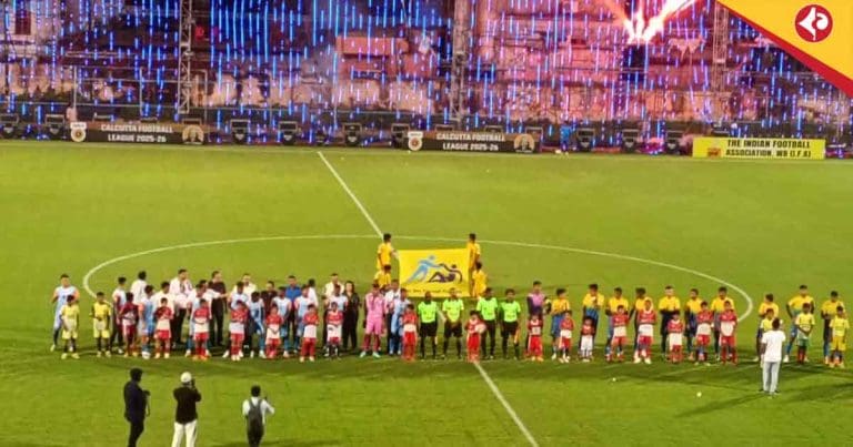 Grand Opening Ceremony of 127th CFL which dedicated to Pradip Kumar Banerjee at Naihati Bankimanjali Stadium