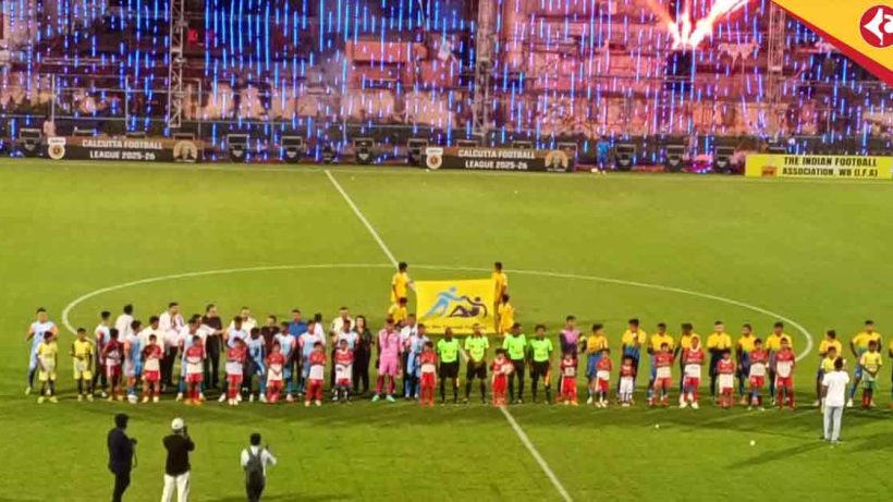 Grand Opening Ceremony of 127th CFL which dedicated to Pradip Kumar Banerjee at Naihati Bankimanjali Stadium