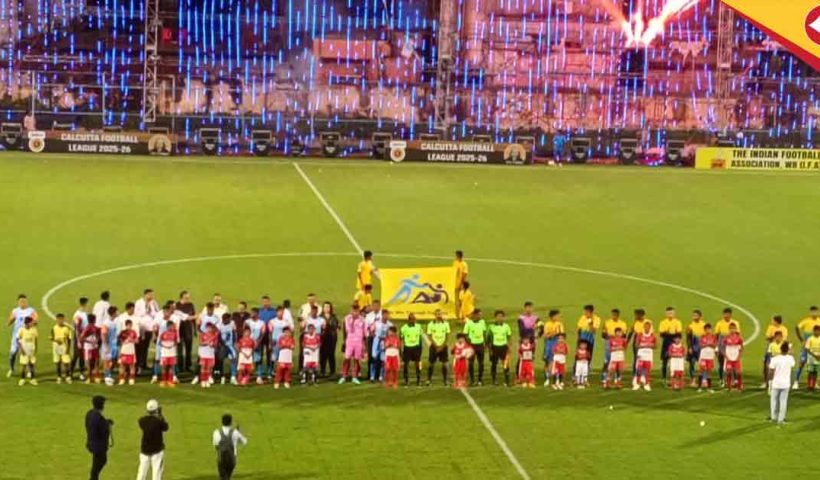 Grand Opening Ceremony of 127th CFL which dedicated to Pradip Kumar Banerjee at Naihati Bankimanjali Stadium